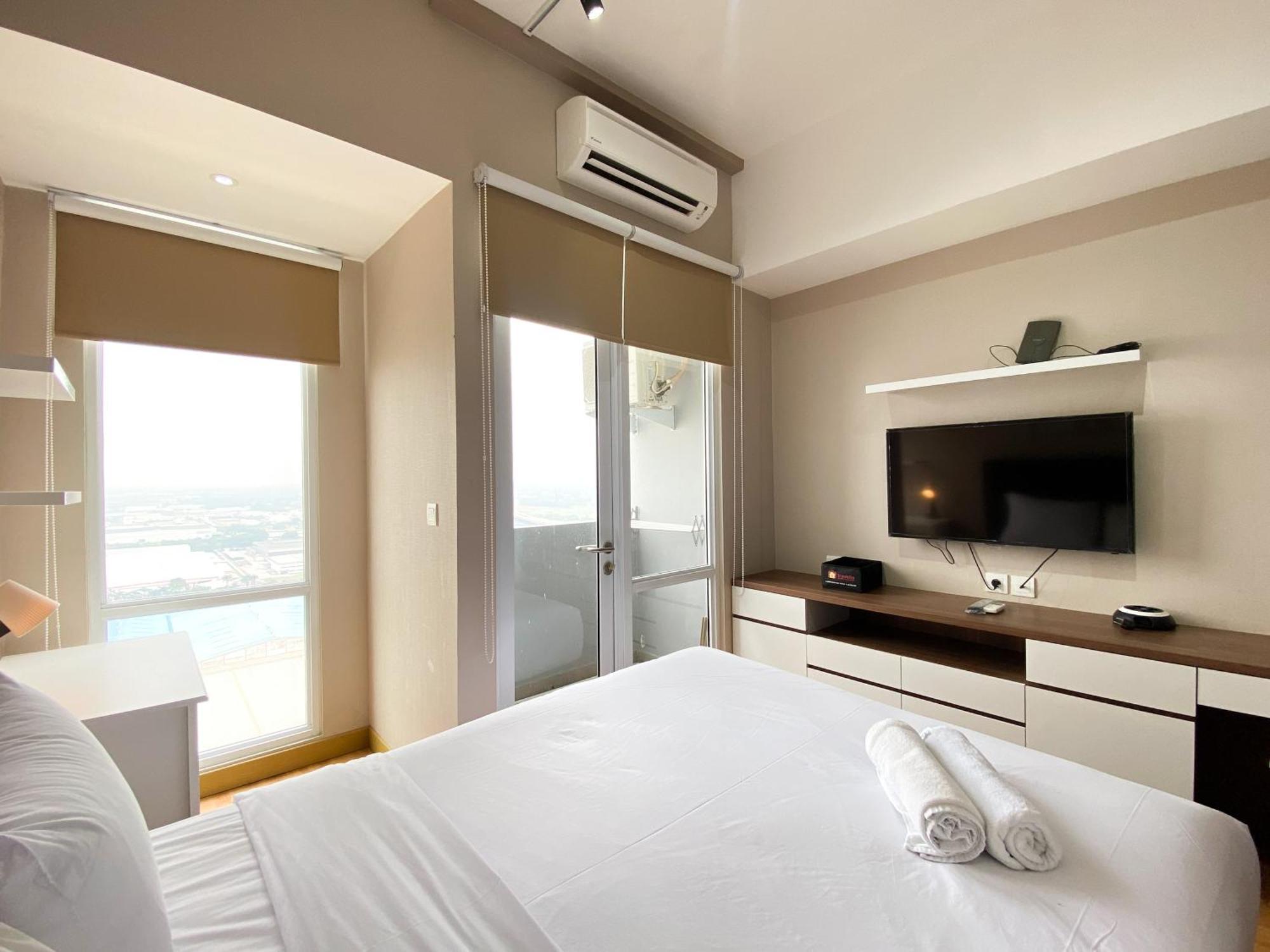 Warm And Cozy Studio At Vasanta Innopark Apartment By Travelio Cikarang Dış mekan fotoğraf